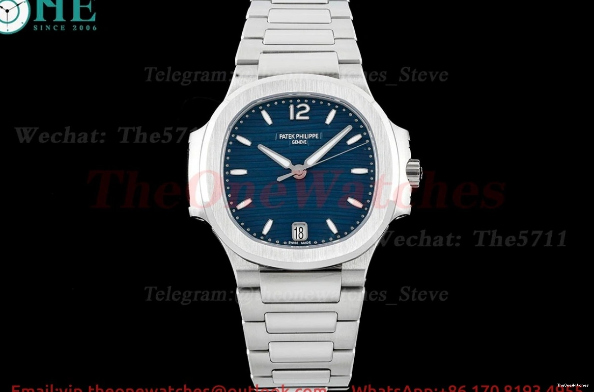 Nautilus PPF Blue 35mm SS Dial 7118 324SC SS 0129